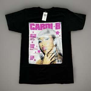 Cardi B Am I The Drama? Magazine Cover T-Shirt Size SMALL New With Tags